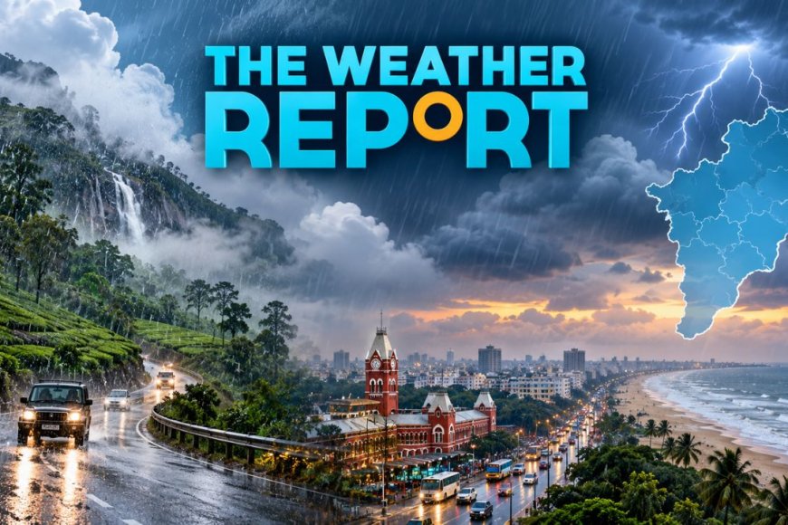 இன்று எந்தெந்த மாவட்டங்களில் மழை வெளுத்து வாங்கும் ? வானிலை மையம் தகவல் !