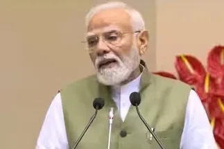 சுற்றுச்சூழல் தொடர்பான துறைகளில்நல்ல முன்னேற்றம்: பிரதமர் மோடி