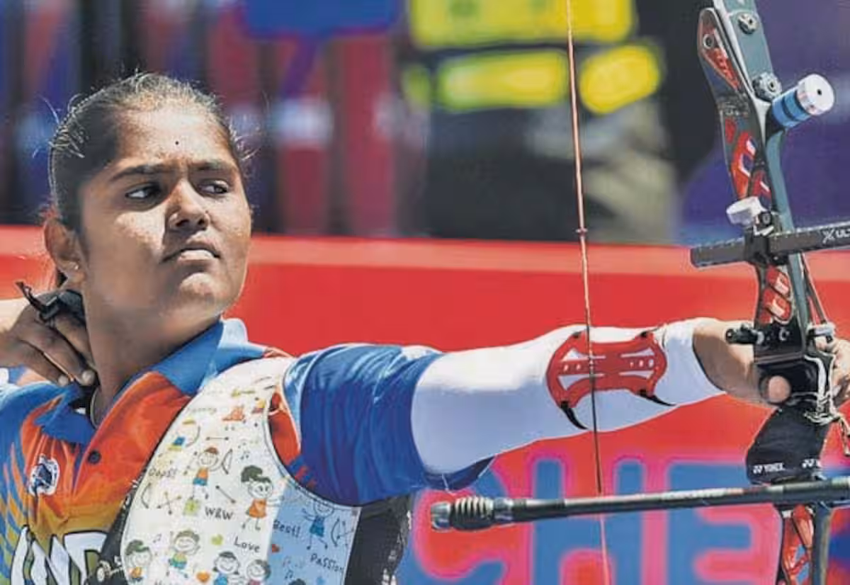 ஆசிய விளையாட்டு போட்டி வில்வித்தையில் தங்கம் வென்றார் இந்திய வீராங்கனை குங்கும்