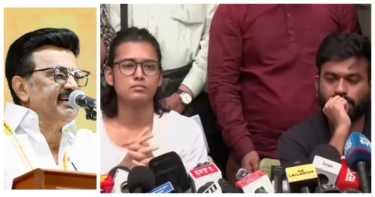 அபிஜித், நேஹா எங்கே? உடனே விடுதலை செய்க.. மத்திய பாஜக அரசுக்கு ஸ்டாலின் கண்டனம்!