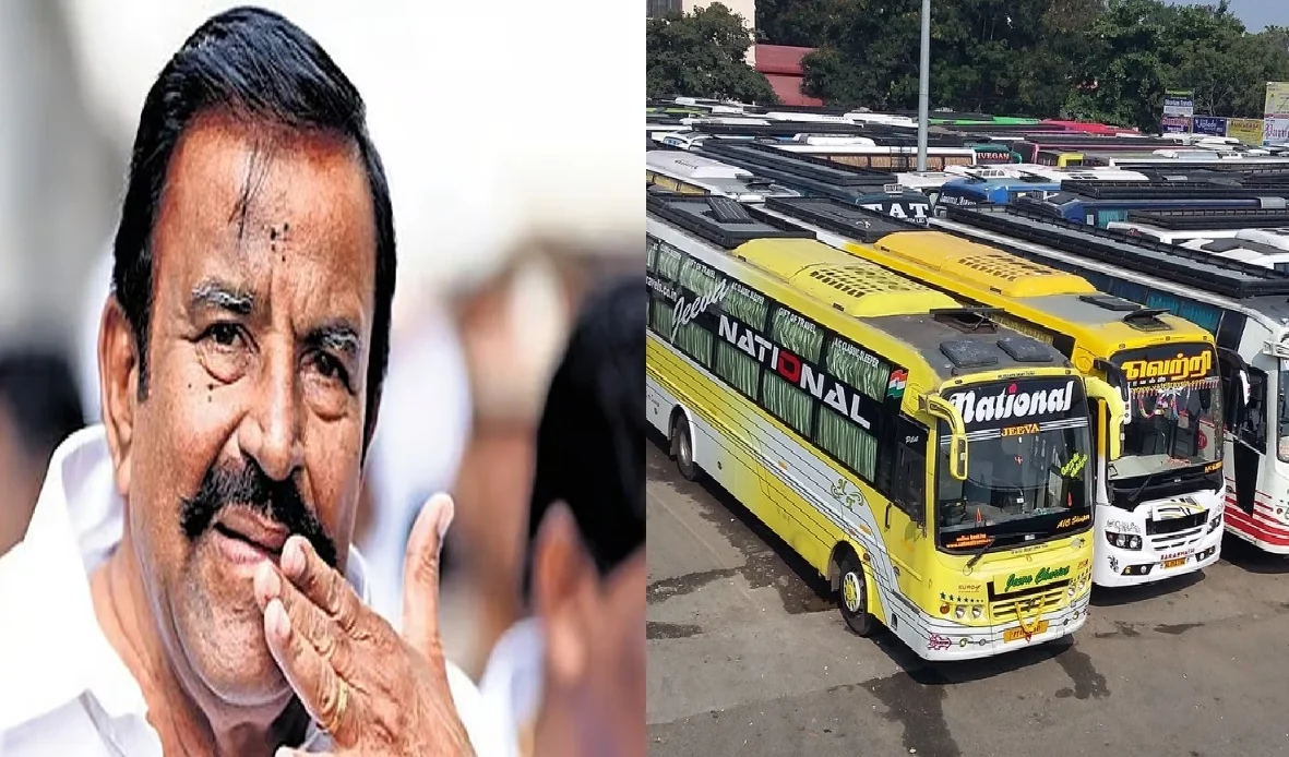ஆம்னி பேருந்து கட்டணக் கொள்ளை: தவெக அரசுக்கு கே.என்.நேரு கண்டனம்!