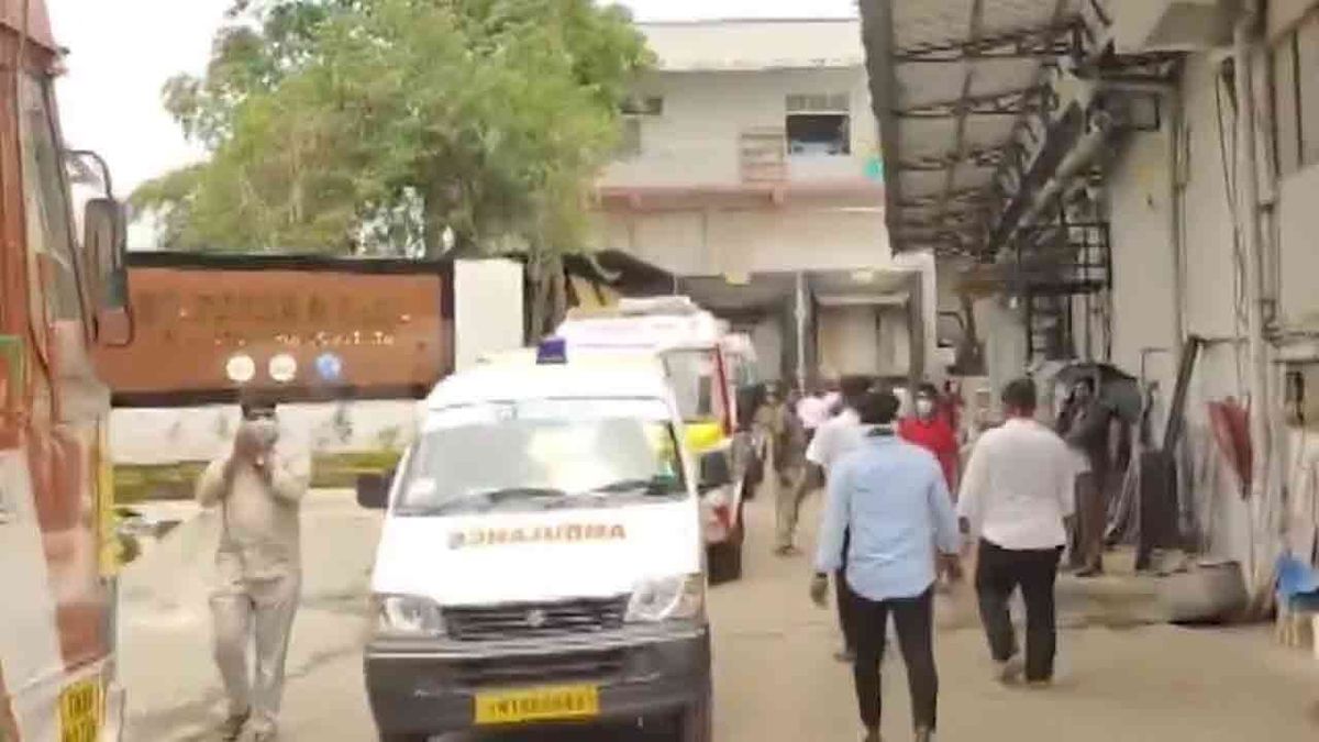அமோனியா வாயுக்கசிவு சம்பவம் : மாவட்ட ஆட்சியர் கவிதா ஆய்வு!