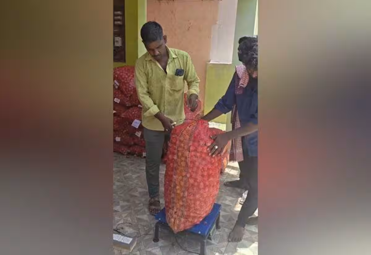 ரேஷன் கடைகளில் வெங்காயம் வினியோகம்; 10 டன் இறக்குமதி