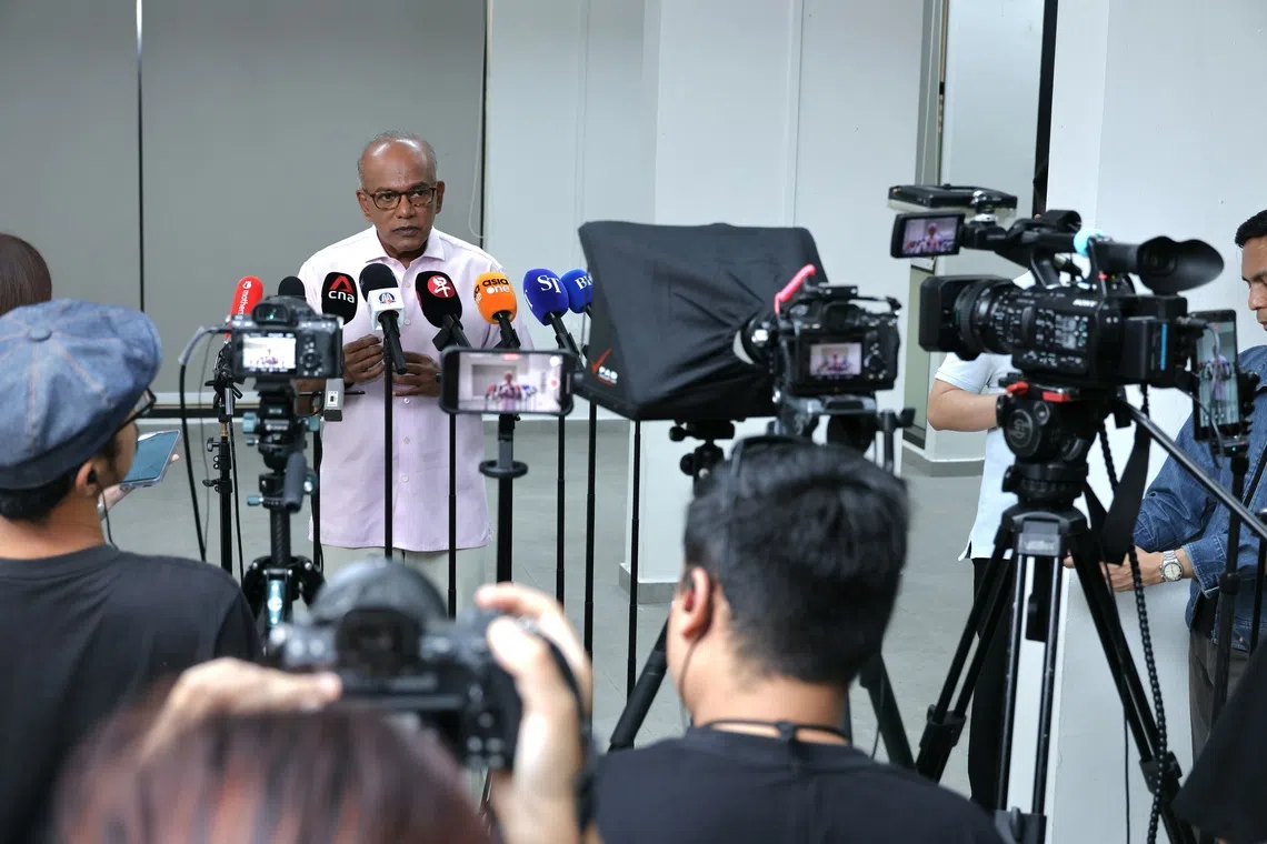 வர்த்தக முதலீட்டு முடிவுகளில் அரசாங்கத் தலையீடு இல்லை: மூத்த அமைச்சர் சண்முகம், சிங்க‌ப்பூர் செய்திகள்