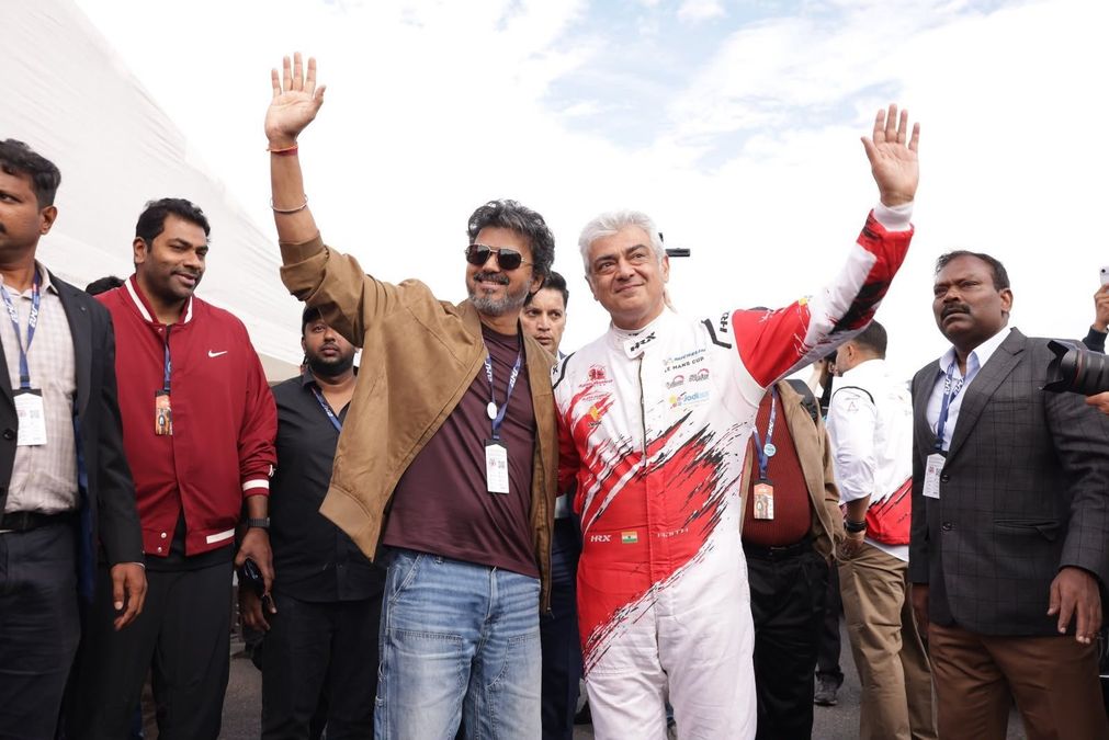 அஜித் குமார் பங்கேற்ற கார் ரேஸை தொடங்கிவைத்த முதலமைச்சர் விஜய்