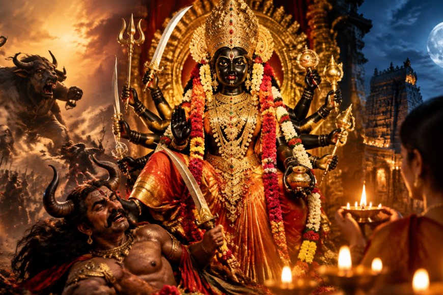 "‘பெண் என்றால் இளக்காரமா?’... அசுரனை அழித்த சாமுண்டீஸ்வரி!"