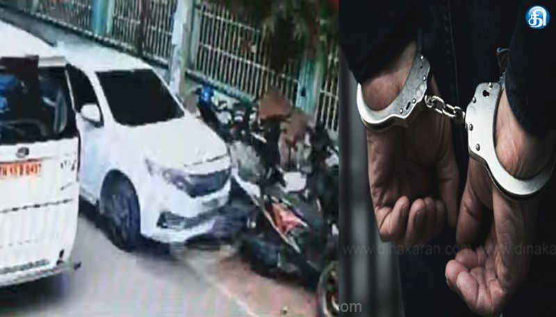 மதுபோதையில் கார் ஓட்டி அடுத்தடுத்து 10