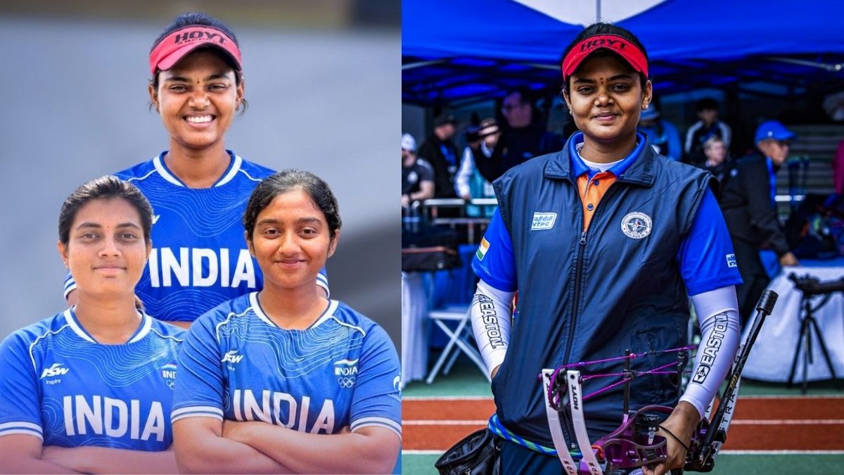 வில்வித்தையில் வரலாறு படைத்த இந்திய மகளிர் அணி.. சீனாவை வீழ்த்தி உலக சாதனையை சமன் செய்து தங்கம்